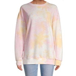 Wildfox Tie Dye Cotton Candy Sweatshirt Size  Medium